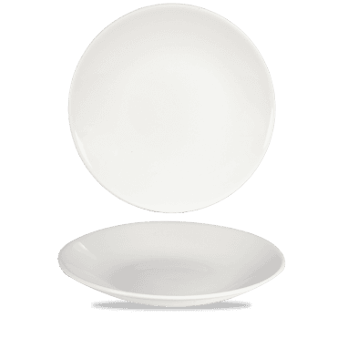 White Profile Deep Coupe Plate 11" | Box of 12