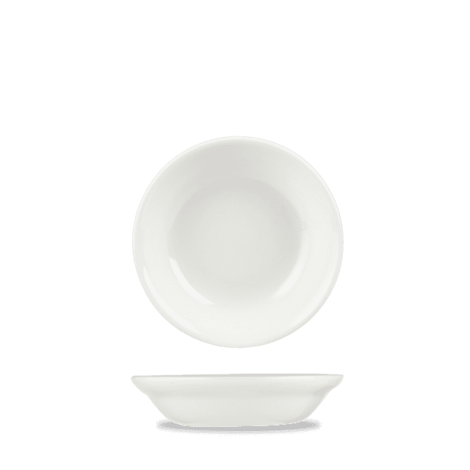 Churchill White Rimless Fruit Bowl 5