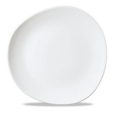 White Round Trace Plate 11 1/4" | Box of 12