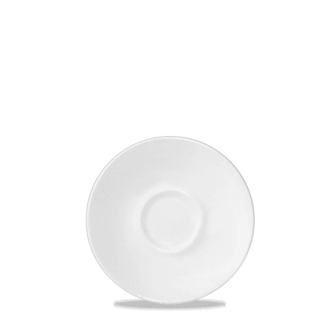 Churchill White Ultimo Coupe Saucer 4.75