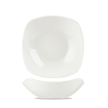 White X Squared Bowl 7" | Box of 12