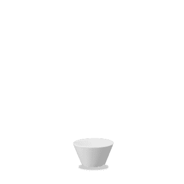 White X Squared Sauce Dish 2oz | Box of 24
