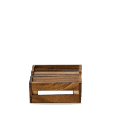 Wood S/S Stkng Crate Riser 10 1/6X8 3/4X3 7/10" | Box of 4