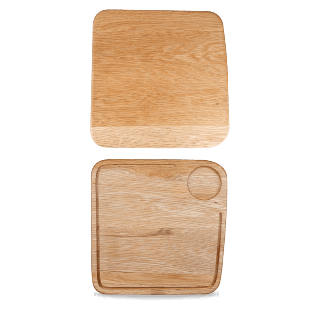 Churchill Wood Square Board Large 12