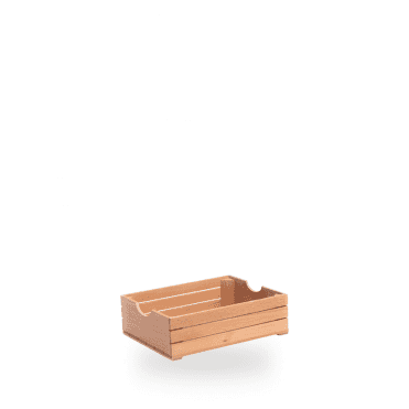 Beech Wood Crates Gn 1/2 26 X 32.5 X 10cm | Box of 4