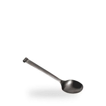 Elegant Black Serving Spoon 30cm | Box of 10