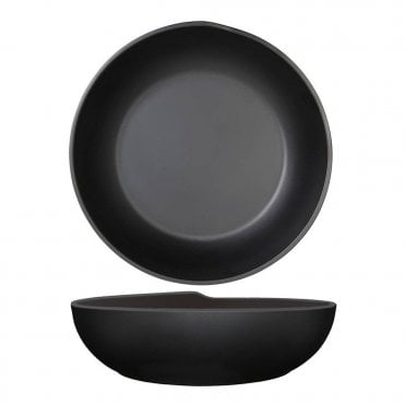 Black Copenhagen Melamine Bowl 28 X 7.5Cm | Box of 4