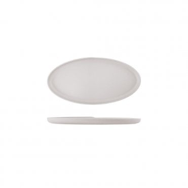 White Copenhagen Oval Melamine Dish 55 x 27.5cm