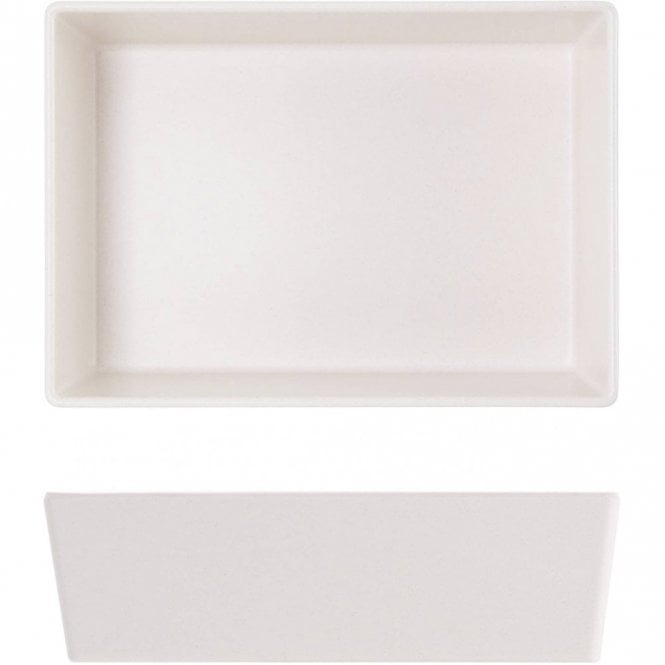 Creative Hospitality White Tokyo Melamine Salad Box 20.5 X 14.5 X 6Cm | Box of 6