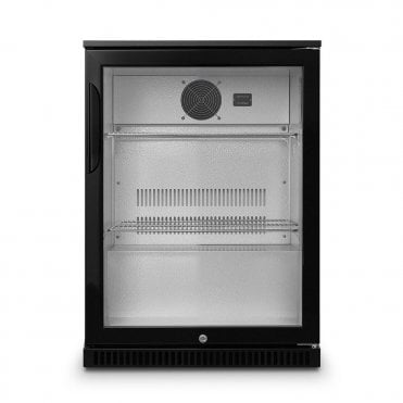 Black Single Door Bottle Cooler