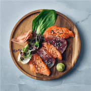 Wood Food Presentation