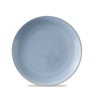 Evo Azure Coupe Plate 6 3/8" | Box of 6