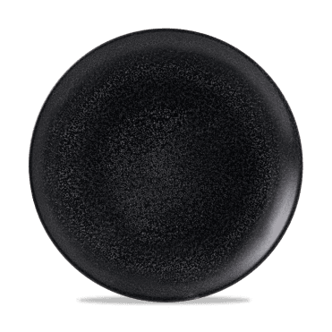Evo Origins Midnight Black Coupe Plate 260mm | Pack of 12