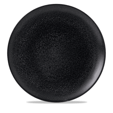 Evo Origins Midnight Black Coupe Plate 288mm | Pack of 12