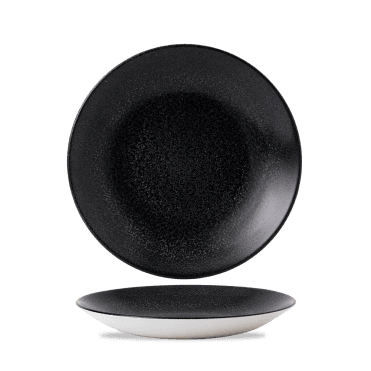 Evo Origins Midnight Black Deep Coupe Plate 255mm | 12 Pk