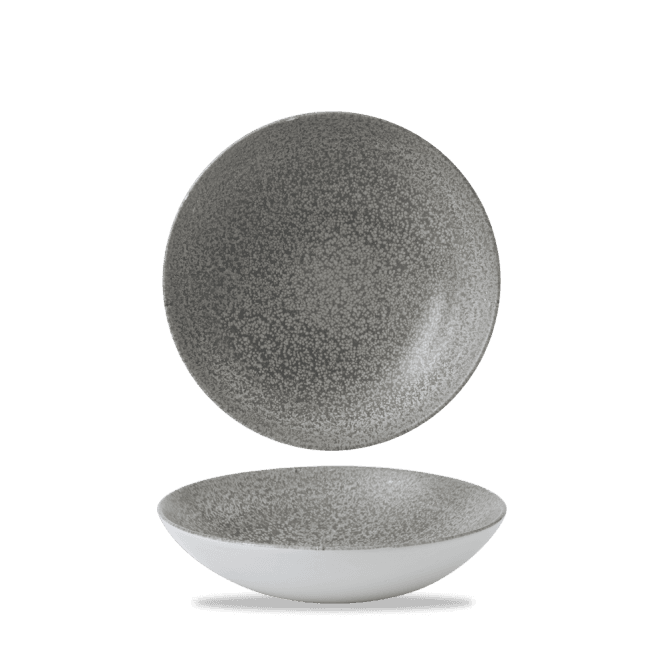 Dudson Evo Origins Natural Grey Evolve Coupe Bowl 18.2cm 7 1/4