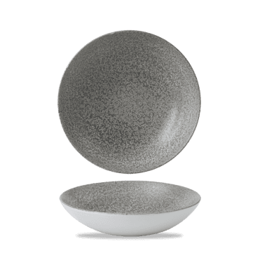 Evo Origins Natural Grey Evolve Coupe Bowl 24.8cm 9 3/4" 113.6cl 40oz | Pack of 12