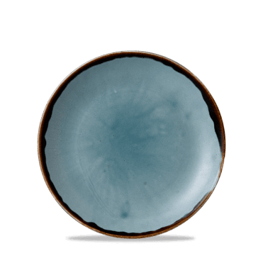 Harvest Blue Evolve Coupe Plate 16.5cm 6 1/2" | Pack of 12