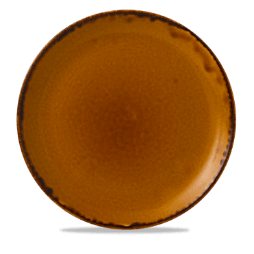 Harvest Brown Evolve Coupe Plate 28.8cm 11 1/4" | Pack of 12
