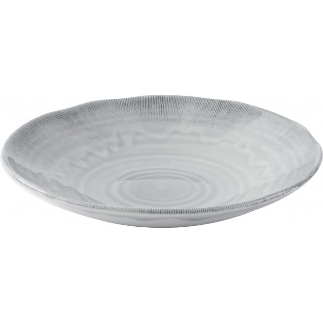 Dudson Harvest Flux Grey Organic Coupe Bowl 25cm (80cl) | Box of 12