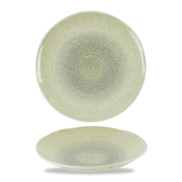 Harvest Grain Speckled Green Organic Coupe Bowl 27.9cm (135cl) | Box of 12