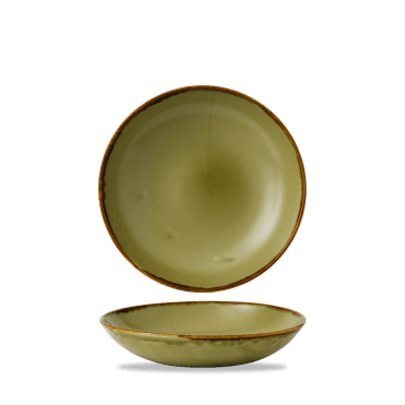 Harvest Green Evolve Coupe Bowl 18.2cm 7 1/4" 42.6cl 15oz | Pack of 12
