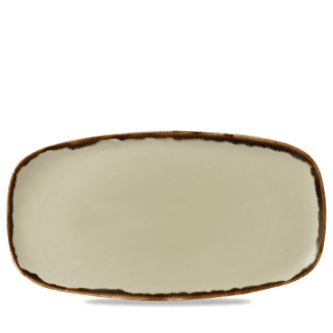Harvest Linen Chefs' Oblong Plate 35.5 x 18.9cm 13 7/8" x 7 3/8" | Pack of 6