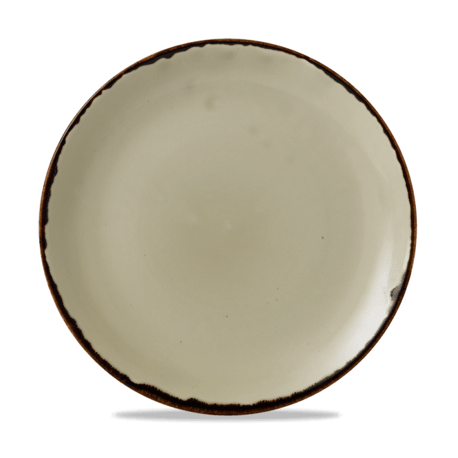 Dudson Harvest Linen Evolve Coupe Plate 26cm 10 1/4