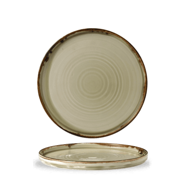 Harvest Linen Walled Plate 260mm | Pack of 6