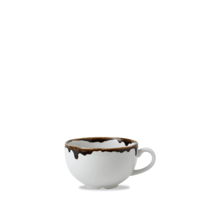 Dudson Harvest Natural Cappuccino Cup 12oz | Pack of 12