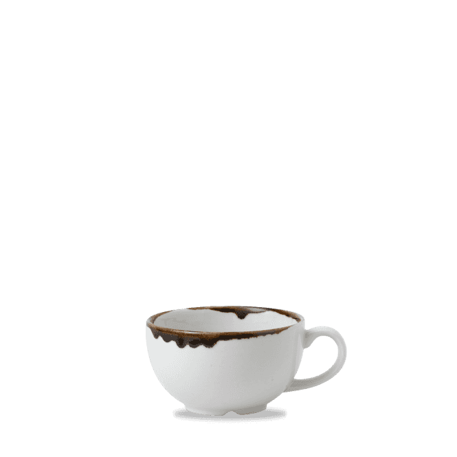 Dudson Harvest Natural Cappuccino Cup 8oz | Pack of 12