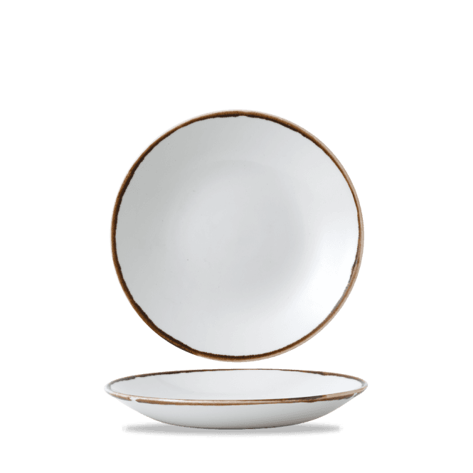 Dudson Harvest Natural Deep Coupe Plate 25.5cm 10