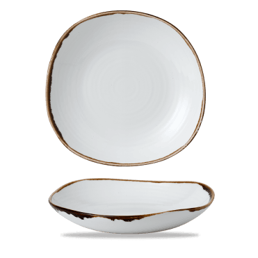 Harvest Natural Organic Coupe Wobbly Bowl 11 3/8" | Box of 6