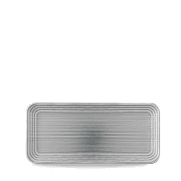 Dudson Harvest Norse Grey Organic Coupe Rect Platter 13 3/4X6 1/4" | Box of 6