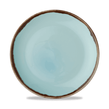 Harvest Turquoise  Coupe Plate 10.25"  | Box of 12