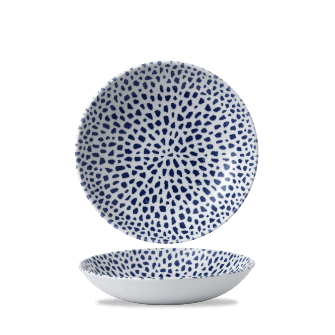 Dudson Terrazzo Blue Coupe Bowl 39.98 fl oz 248mm | Pack of 12
