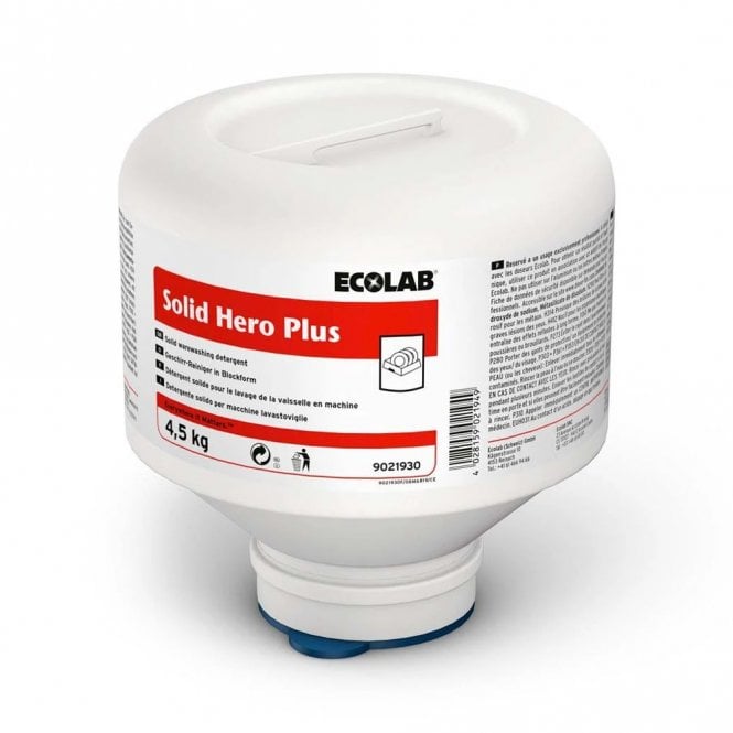 Ecolab Solid Hero Plus 4.5kg | Box of 4
