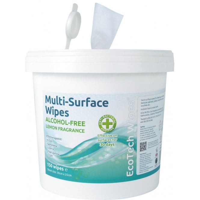 EcoTech Multi Surface Wipes | 150 Pack