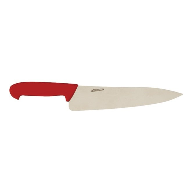 Genware  10'' Chef Knife Red