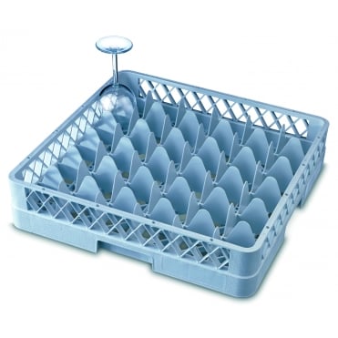 Genware 36 Comp Glass Rack With 3 Extenders