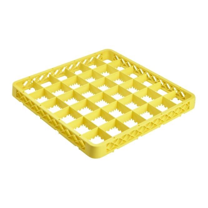 Genware  36 Compartment Extender Yellow