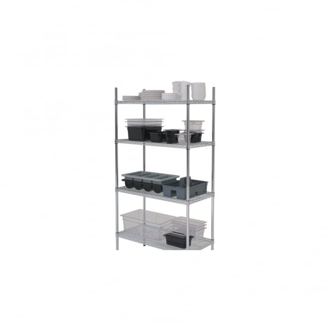 Genware  4 Tier Wire Racking 91 x 45 x 183cm