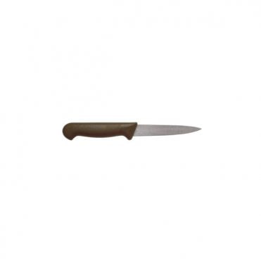 Genware 4" Vegetable Knife Brown