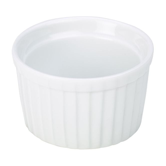 Genware 6.5cm Stacking Ramekin - White | Box of 12