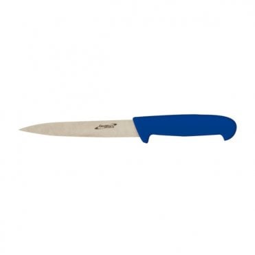 Genware 6" Flexible Filleting Knife Blue