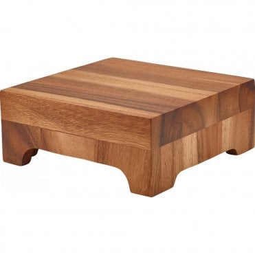 GenWare Acacia Wood Display Block 25 x 10cm