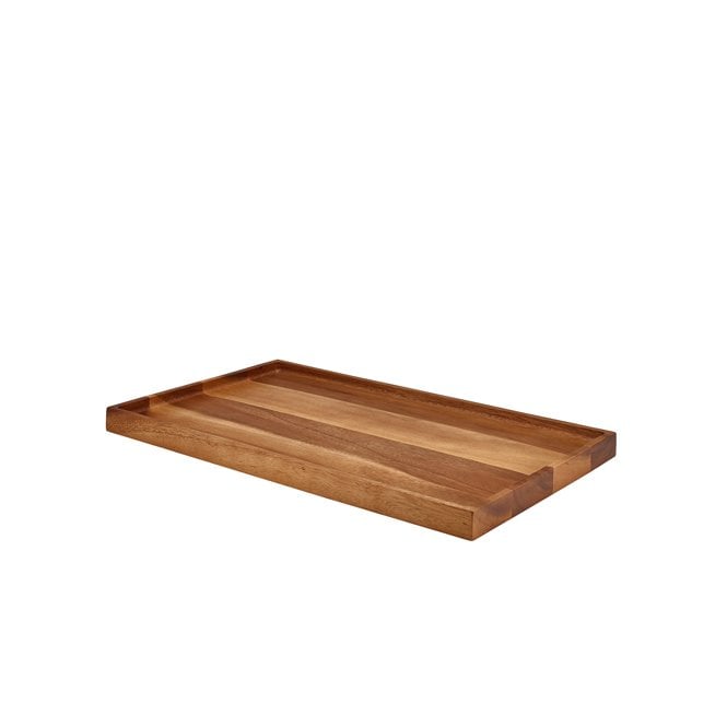 Genware Acacia Wood Display Tray GN 1/1