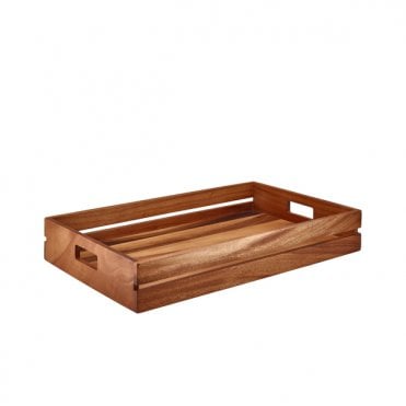 Acacia Wood Low Box/ Riser GN 1/1