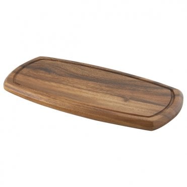 Genware Acacia Wood Serving Board 36 x 18 x 2cm