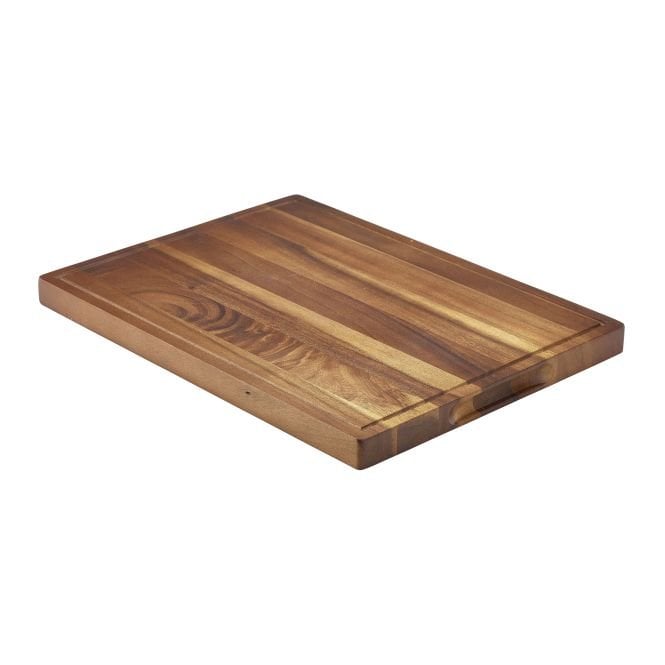 Genware Acacia Wood Serving Board 40 x 30 x 2.5cm